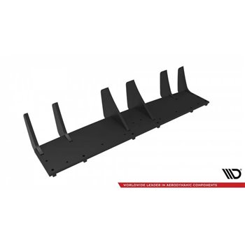 Maxton - Street Pro Central Diffuseur Arriere V.4 BMW 1 F40 M-Pack / M135i Noir