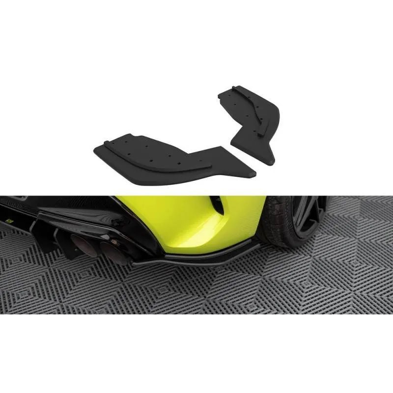 Maxton - Street Pro Lame Du Pare Chocs Arriere V.2 BMW 1 F40 M-Pack / M135i Noir