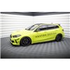 Maxton - Street Pro Rajouts Des Bas De Caisse BMW 1 M-Pack / M135i / 128ti F40 Noir-Rouge