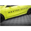 Maxton - Street Pro Rajouts Des Bas De Caisse BMW 1 M-Pack / M135i / 128ti F40 Noir-Rouge