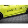 Maxton - Street Pro Rajouts Des Bas De Caisse BMW 1 M-Pack / M135i / 128ti F40 Noir + Rabats Brillant 