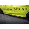 Maxton - Street Pro Rajouts Des Bas De Caisse BMW 1 M-Pack / M135i / 128ti F40 Noir-Rouge + Rabats Brillant