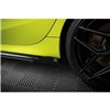 Maxton - Street Pro Rajouts Des Bas De Caisse BMW 1 M-Pack / M135i / 128ti F40 Noir-Rouge + Rabats Brillant