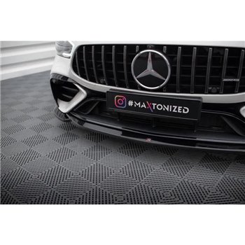 Maxton - Lame Du Pare-Chocs Avant V.1 Mercedes-AMG GT 43 4 Portes Coupe V8 Styling Package X290 
