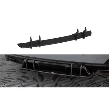 Maxton - Street Pro Central Diffuseur Arriere BMW 4 Gran Coupe M440i G26 Noir