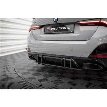 Maxton - Street Pro Central Diffuseur Arriere BMW 4 Gran Coupe M440i G26 Noir