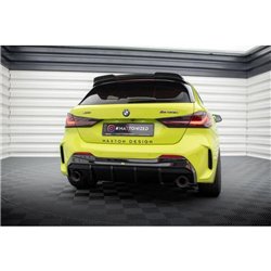 Maxton - Diffuseur Arrière Complet V.3 BMW 1 F40 M-Pack/ M135i / 128ti (Version avec échappements simples sur deux côtés) 