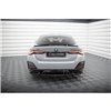Maxton - Street Pro Central Diffuseur Arriere BMW 4 Gran Coupe M440i G26 Noir-Rouge
