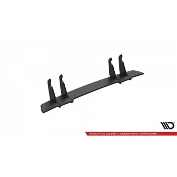 Maxton - Street Pro Central Diffuseur Arriere BMW 4 Gran Coupe M440i G26 Rouge