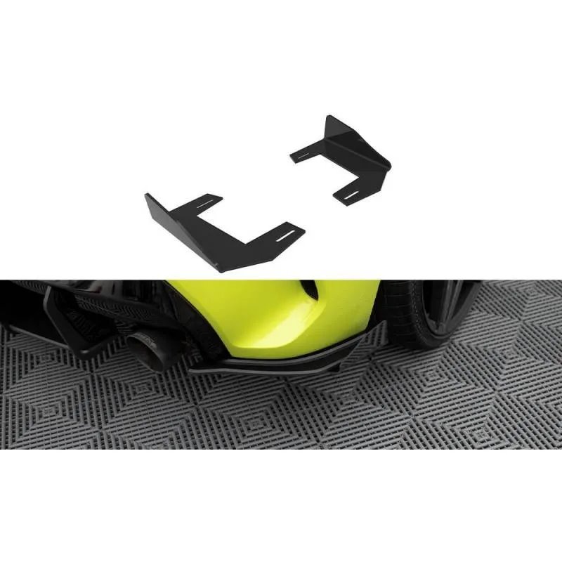 Maxton - Rear Side Flaps V.1 BMW 1 M-Pack / M135i / 128ti F40