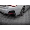 Maxton - Street Pro Lame Du Pare Chocs Arriere BMW 4 Gran Coupe M440i G26 Noir-Rouge