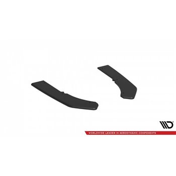 Maxton - Street Pro Lame Du Pare Chocs Arriere BMW 4 Gran Coupe M440i G26 Noir-Rouge