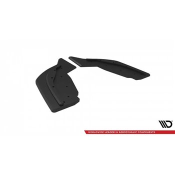 Maxton - Street Pro Lame Du Pare Chocs Arriere V.2 BMW 1 F40 M-Pack / M135i Noir-Rouge
