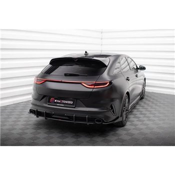 Maxton - Street Pro Central Diffuseur Arriere Kia Proceed GT Mk1 Facelift Rouge