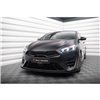 Maxton - Street Pro Lame Du Pare-Chocs Avant Kia Proceed GT Mk3 Facelift / Ceed GT / GT - Line Mk1 Facelift Noir-Rouge