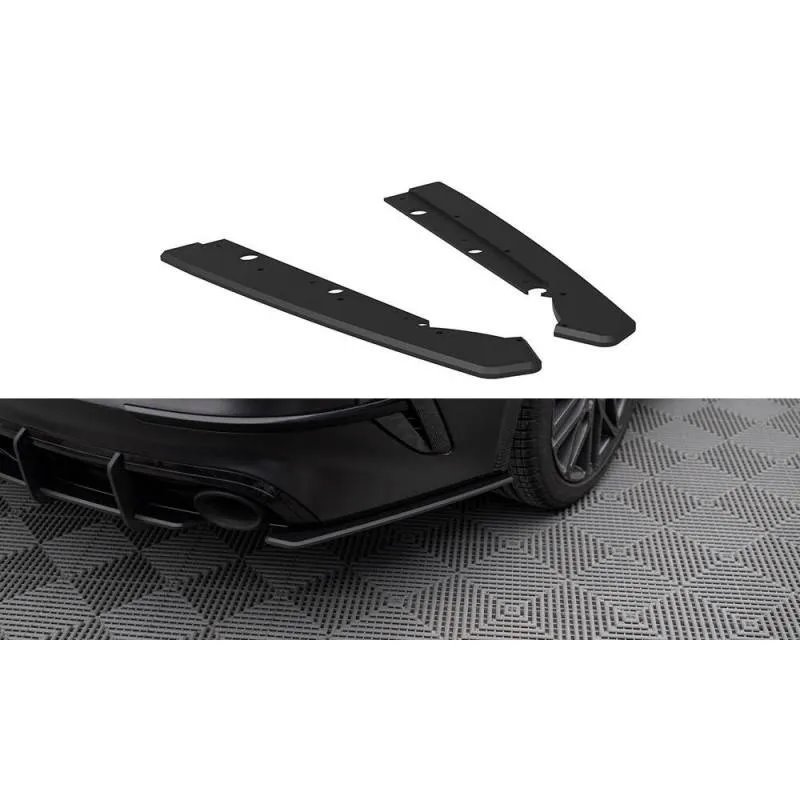 Maxton - Street Pro Lame Du Pare Chocs Arriere Kia Proceed GT Mk1 Facelift Noir-Rouge