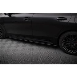 Maxton - Street Pro Rajouts Des Bas De Caisse Kia Proceed GT / GT-Line Mk1 Facelift / Ceed GT Mk3 Facelift Noir