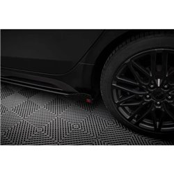 Maxton - Street Pro Rajouts Des Bas De Caisse Kia Proceed GT / GT-Line Mk1 Facelift / Ceed GT Mk3 Facelift Noir + Rabats Brillan