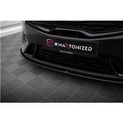 Maxton - Street Pro Lame Du Pare-Chocs Avant Kia Proceed GT Mk3 Facelift / Ceed GT / GT - Line Mk1 Facelift Noir