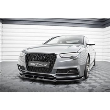 Maxton - Lame Du Pare-Chocs Avant V.3 Audi S5 / A5 S-Line 8T Facelift 