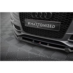 Maxton - Lame Du Pare-Chocs Avant V.3 Audi S5 / A5 S-Line 8T Facelift 