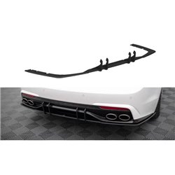Maxton - Street Pro Central Diffuseur Arriere Kia Stinger Mk1 Rouge