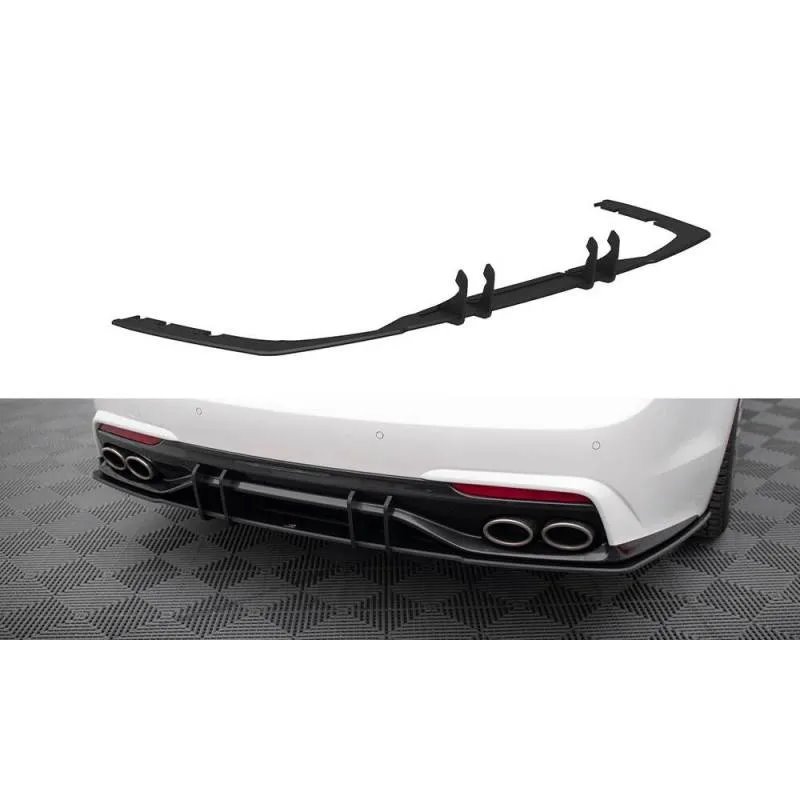Maxton - Street Pro Central Diffuseur Arriere Kia Stinger Mk1 Rouge