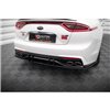 Maxton - Street Pro Central Diffuseur Arriere Kia Stinger Mk1 Rouge
