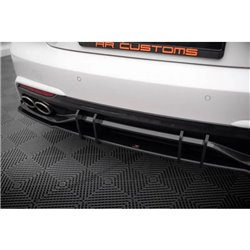 Maxton - Street Pro Central Diffuseur Arriere Kia Stinger Mk1 Rouge