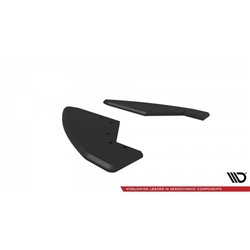 Maxton - Street Pro Lame Du Pare Chocs Arriere Audi TT S 8S Facelift Noir