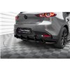 Maxton - Street Pro Central Diffuseur Arriere Mazda 3 Mk4 Rouge