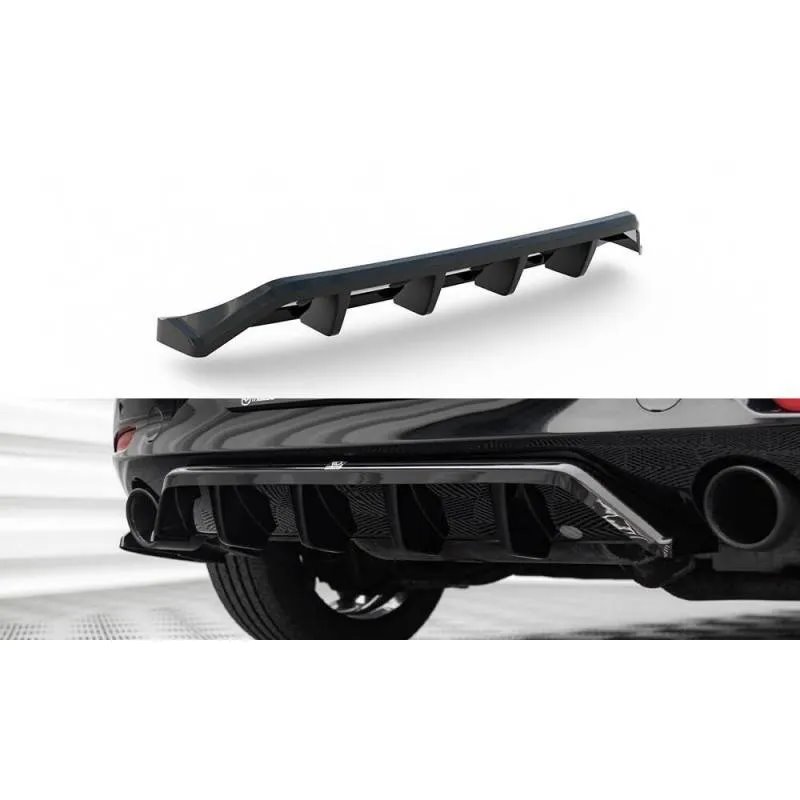 Maxton - Arriere Splitter (avec une barre verticale) Mazda 3 Mk4