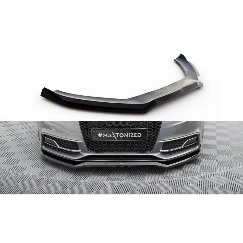 Maxton - Lame Du Pare-Chocs Avant V.4 Audi S5 / A5 S-Line 8T Facelift