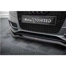 Maxton - Lame Du Pare-Chocs Avant V.4 Audi S5 / A5 S-Line 8T Facelift 