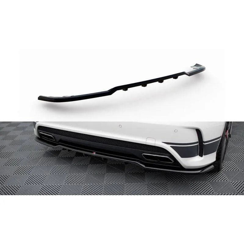 Maxton - Arriere Splitter (avec une barre verticale) Mercedes-Benz A45 AMG W176