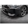 Maxton - Street Pro Lame Du Pare-Chocs Avant Kia Stinger GT / GT-Line / Standard Mk1 Noir-Rouge + Rabats Brillant