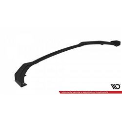 Maxton - Street Pro Lame Du Pare-Chocs Avant Kia Stinger GT / GT-Line / Standard Mk1 Noir-Rouge + Rabats Brillant