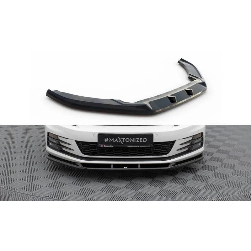 Maxton - Lame Du Pare-Chocs Avant V.1 Volkswagen Scirocco Mk3 Facelift