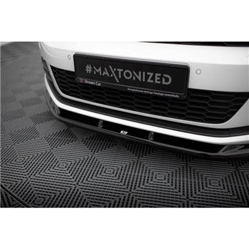Maxton - Lame Du Pare-Chocs Avant V.1 Volkswagen Scirocco Mk3 Facelift 