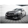Maxton - Street Pro Lame Du Pare-Chocs Avant Kia Stinger GT / GT-Line / Standard Mk1 Noir + Rabats Brillant 