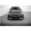 Maxton - Street Pro Lame Du Pare-Chocs Avant Kia Stinger GT / GT-Line / Standard Mk1 Noir + Rabats Brillant 
