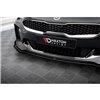 Maxton - Street Pro Lame Du Pare-Chocs Avant Kia Stinger GT / GT-Line / Standard Mk1 Noir + Rabats Brillant 