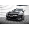 Maxton - Street Pro Lame Du Pare-Chocs Avant Kia Stinger GT / GT-Line / Standard Mk1 Noir-Rouge