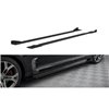 Maxton - Street Pro Rajouts Des Bas De Caisse Kia Stinger GT / GT-Line / Standard Mk1 Noir-Rouge + Rabats Brillant
