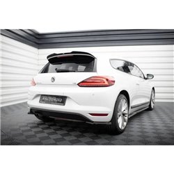 Maxton - Lames De Pare-Chocs Arrière Latérales V.1 Volkswagen Scirocco Mk3 Facelift 