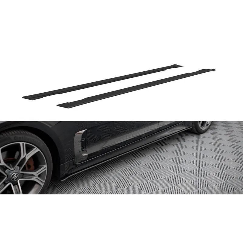 Maxton - Street Pro Rajouts Des Bas De Caisse Kia Stinger GT / GT-Line / Standard Mk1 Noir
