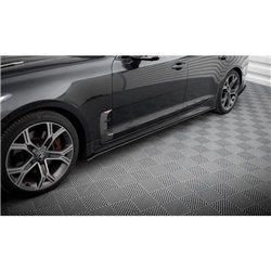 Maxton - Street Pro Rajouts Des Bas De Caisse Kia Stinger GT / GT-Line / Standard Mk1 Noir