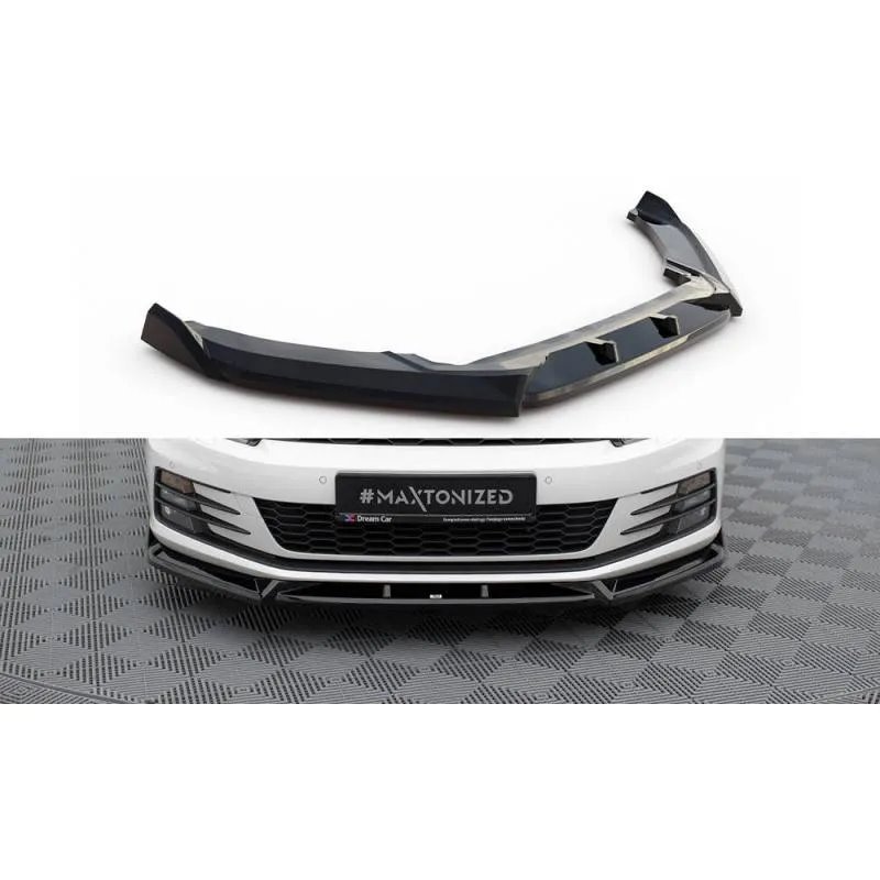 Maxton - Lame Du Pare-Chocs Avant V.2 Volkswagen Scirocco Mk3 Facelift
