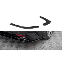 Maxton - Street Pro Lame Du Pare Chocs Arriere Kia Stinger GT / GT-Line Mk1 Noir