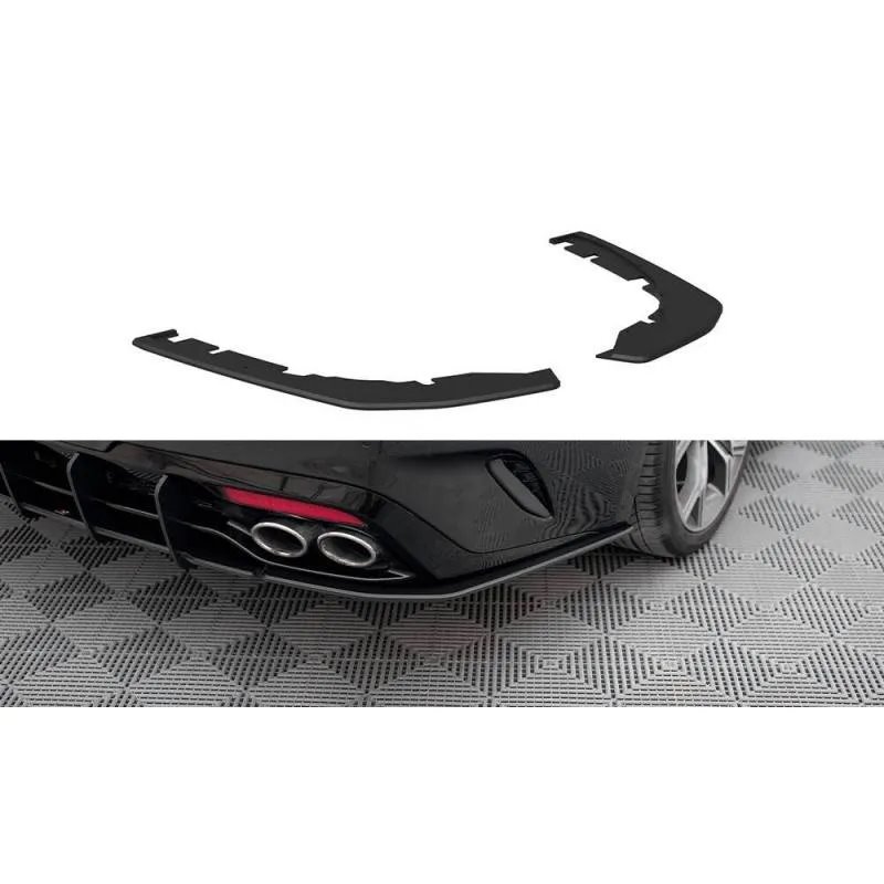 Maxton - Street Pro Lame Du Pare Chocs Arriere Kia Stinger GT / GT-Line Mk1 Noir